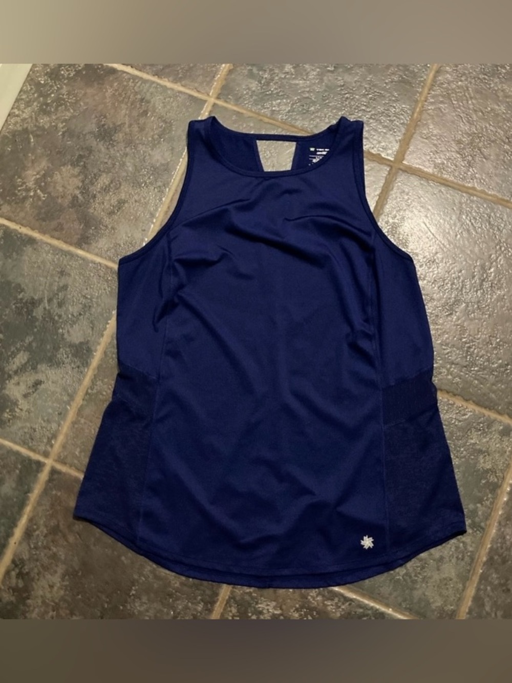 Tek Gear Dry Tek Navy Blue Women's Tank Top Size L